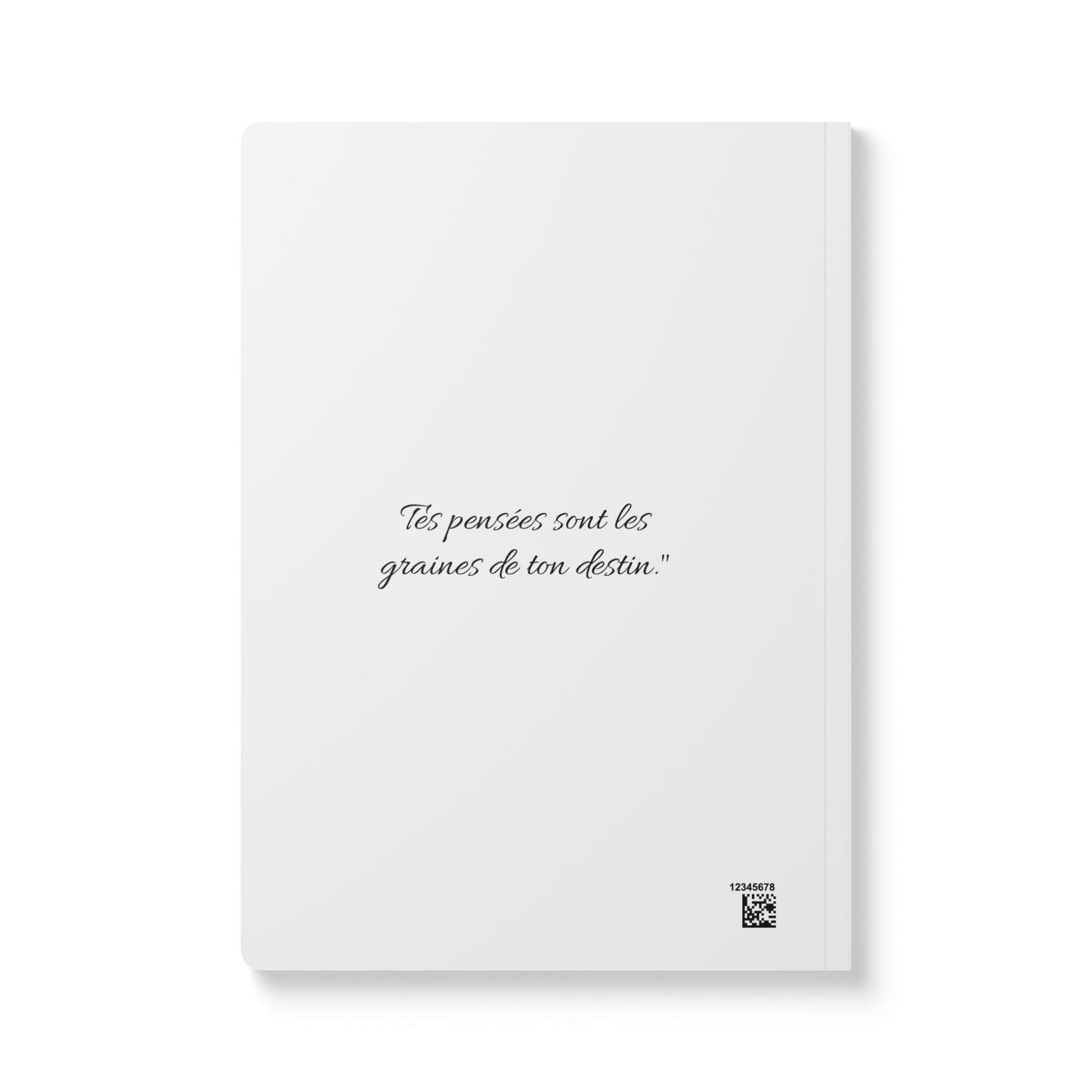 Gods Daughter softcover journal | Religious Christian notebook with cross and crown design