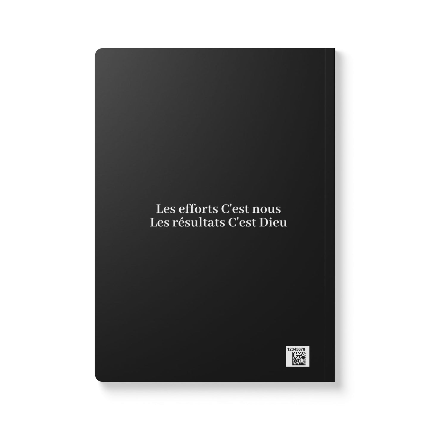 Psalm 23 Personalized Name Journal Softcover Journal | Custom French Text
