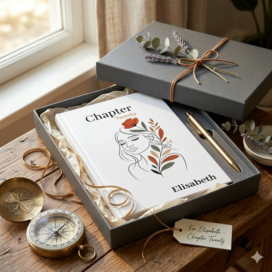 Chapter Twenty Personalized Hardcover Journal