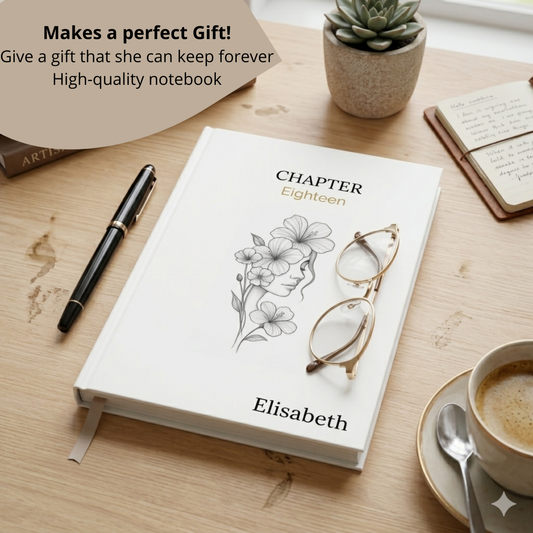 Chapter Eighteen Personalized Name Journal Hardcover