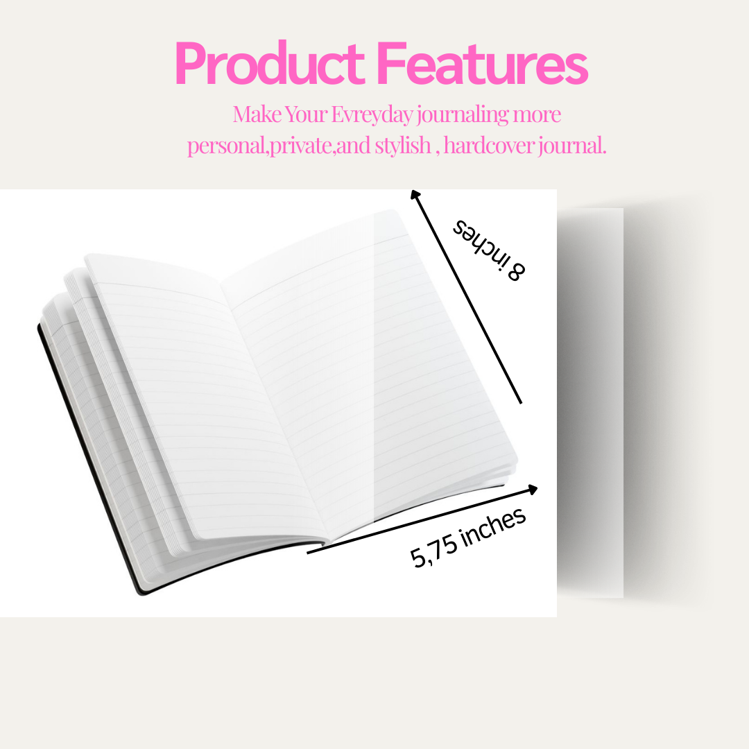 Gods Daughter softcover journal | Religious Christian notebook with cross and crown design