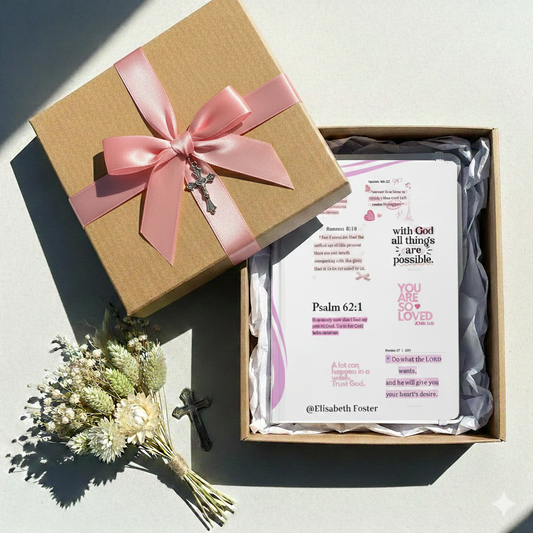 Custom Name Bible Verse Hardcover Journal