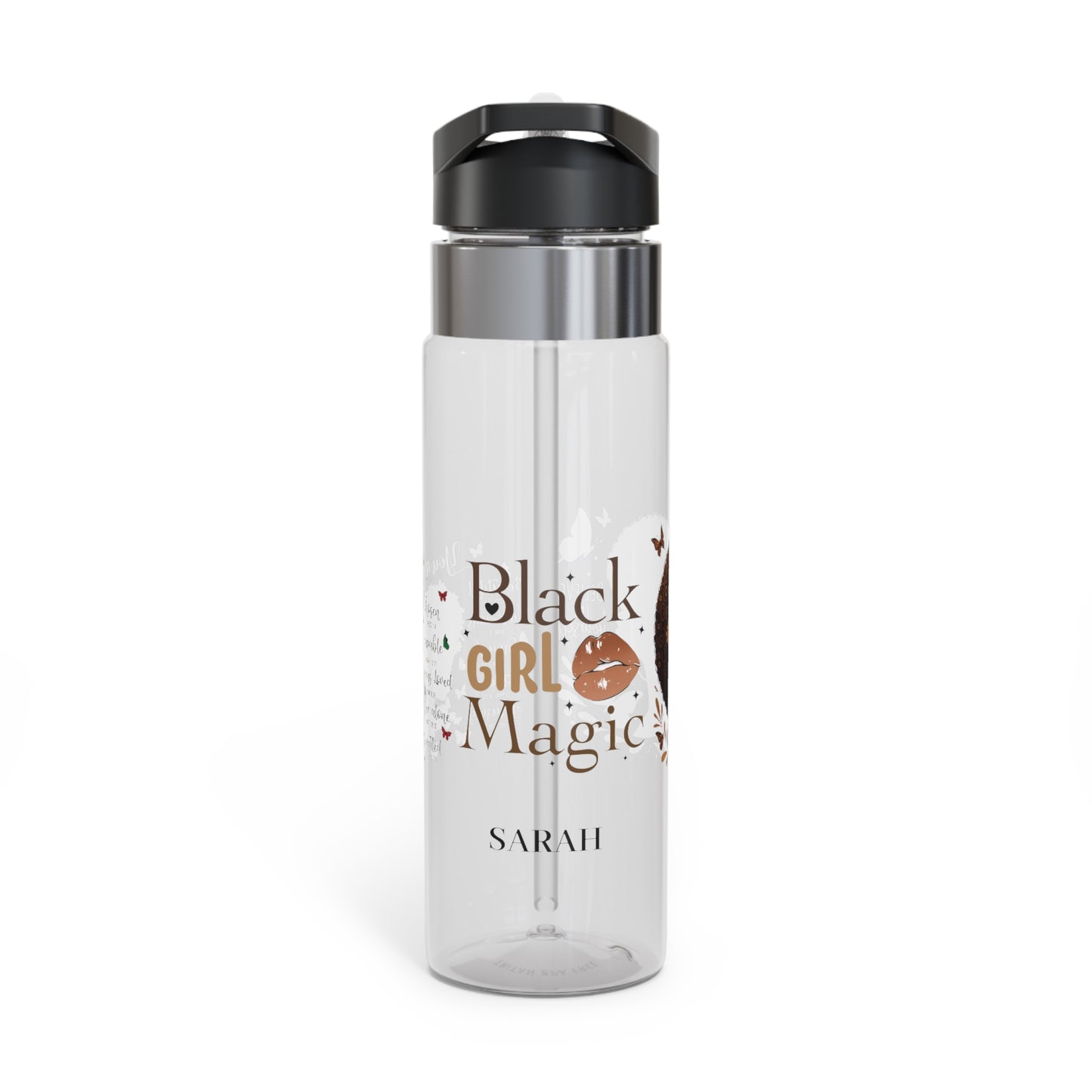 Black Girl Magic Water Bottle | 20oz Sport Bottle