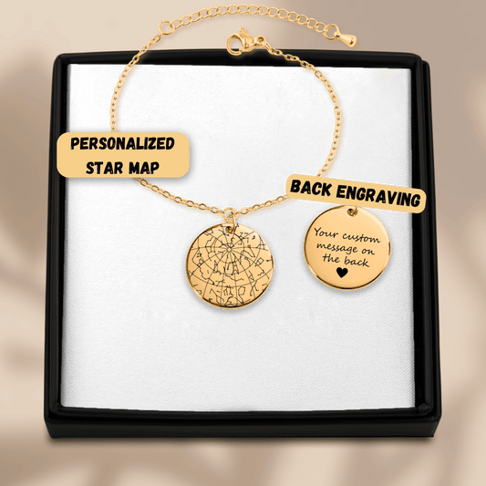 Custom Star Map Bracelet